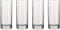 Luigi Bormioli Bach 16.25 oz. Beverage/Hiball/Glass, Set of 4, Clear