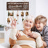 Grandma Gifts Nana Grandma Photo Holder, Gifts for Grandmother Grammy Present from Granddaughter and Grandson, Clips and Twine for Photo Hanging, Grandkids Photo Frame for The Best Grammy Ever Gifts