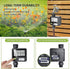 KGDJS Sprinkler Timer, Rain Sensor Water Timer Garden Outdoor Hose with Manual/Automatic/Rain Delay Watering System, Hose Timer with Six Irrigation Modes Memory for Lawn, Garden, Black