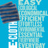 E-Cloth Range & Stovetop Cleaning Cloth, Reusable Premium Microfiber Cleaning Cloth, Ideal Oven & Glass Stove Top Cleaner, 100 Wash Guarantee, Blue & Gray, 2 Pack