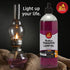 Paraffin Lamp Oil - Purple Smokeless, Odorless, Clean Burning Fuel for Indoor and Outdoor Use with E-Z Fill Cap and Pouring Spout - 32oz - by Ner Mitzvah