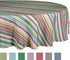 DII Summer Stripe Outdoor Tabletop Collection, Stain Resistant & Waterproof, 60" Round, Stripe