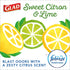 Glad Small Kitchen Drawstring Trash Bags 4 Gallon Green Trash Bag Febreze , Sweet Citron & Lime, 80 Count (Package May Vary)