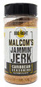 Malcom's Seasoning Jammin' Jerk | Spicy Blend of Island Seasing for BBQ, Grill and Everyday meals | Great on Chicken, Fish, Pork, and Wings | 16 Ounce by Volume (11.5oz by Net Weight)