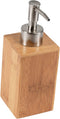 Bamboo Naturals Soap Dispenser, Made of Sustainable Bamboo, Stylish Sink Accessory, Durable and Beautiful, Pack of 1