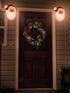 Besti Santa Porch Light Cover Holiday and Christmas Decorations | Flexible, Weather-Resistant Acrylic | No Tools or Installation Required | Fits Standard Outdoor Lighting