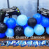 Video Game Party Supplies Birthday Decorations for Boys - 98 Pack Blue Black Balloons Garland with Gamer Birthday Banner Game Controller Balloons for Boy Level Up Birthday Party Decorations