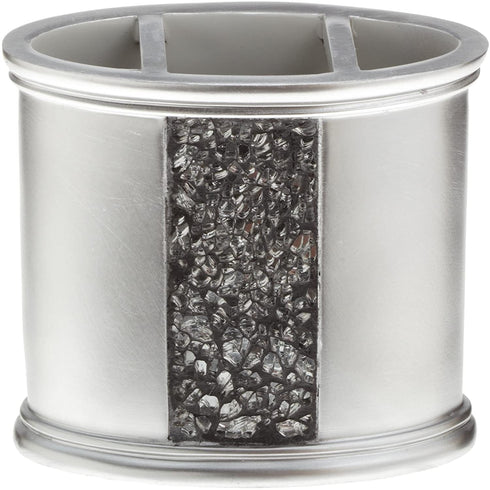 Popular Bath Silver Sinatra, Tooth Brush Holder