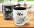 KOVOT Mr. and Mrs. Coffee Mug Set - Each Mug Holds 18 Ounces