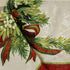 Benson Mills Christmas Ribbons Engineered Printed Fabric Tablecloth for Christmas, Winter, and Holiday (60" X 120" Rectangular, Xmas Ribbons)