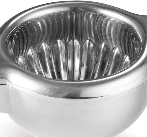 HELLO CUCINA Stainless Steel With Silicon Handle Top Quality Lemon Squeezer, Premium Manual Citrus Juicer, Portable Hand Held Fruit Juice Press - an Essential Kitchen Extractor Gadget