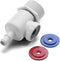 Zodiac 9-100-9001 Universal Wall Fitting Connector Assembly Replacement, Multicolor
