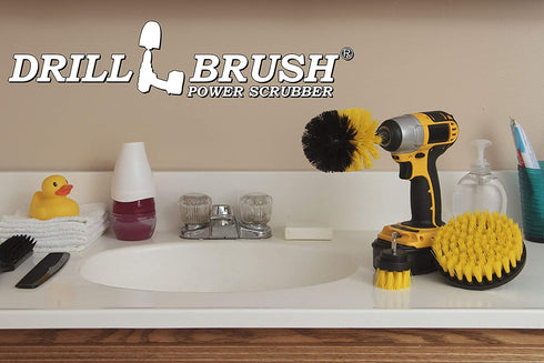 Bathroom Cleaner - Cleaning Supplies - Spin Brush - Tile - Grout Cleaner - Bathtub - Bath Mat - Shower Cleaner - Drill Brush - Carpet Cleaner - Sink - Shower Mat - Bathroom Rugs - Scrub Brush