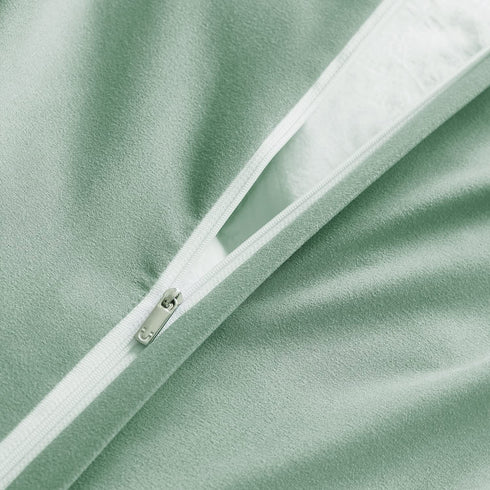 Bedsure Twin Duvet Cover Set Sage Green - Brushed Microfiber Soft Duvet Cover Twin 2 Pieces with Zipper Closure, 1 Duvet Cover 68x90 inches and 1 Pillow Sham