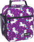 Hap Tim Kids Lunch Box for Girls Boys, Reusable Lunch Bag for Kids, Spacious Lunchbox, Insulated Lunchbag Purple Unicorn(18654-PP)
