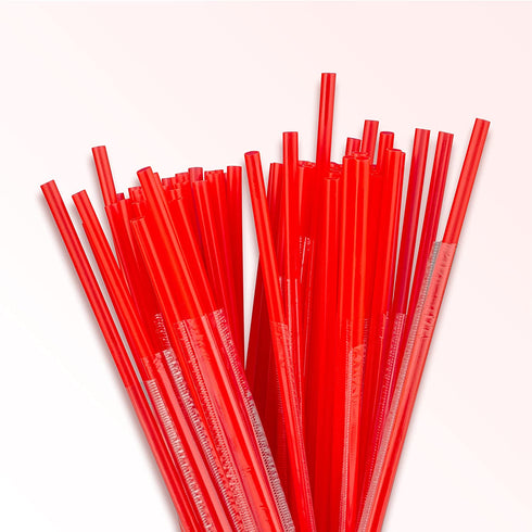 DuraHome Plastic Stirrer Straws Individually Wrapped 1000 Pack, 5.75-Inch Sip Drinking Stir Sticks for Cocktails and Coffee, BPA-Free Disposable, Bulk Set