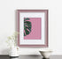 11x14 Picture Frame Distressed Rose - Matted to 8x10, Frames by EcoHome