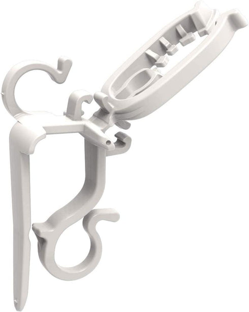 Commercial Christmas Hardware 9060-99-5635 Deluxe Shingle/Gutter Light Clips, White