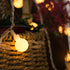 Globe String Lights, 33 Feet 100 Led Fairy Lights Plug in, 8 Modes with Remote Mini Globe Lights for Indoor Outdoor Bedroom Party Wedding Garden Christmas Tree Decor, Warm White