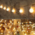 Globe String Lights, 33 Feet 100 Led Fairy Lights Plug in, 8 Modes with Remote Mini Globe Lights for Indoor Outdoor Bedroom Party Wedding Garden Christmas Tree Decor, Warm White