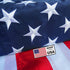 American Flags for Outside 3x5 USA Flag 100% Made In USA Embroidered Stars Heavy Duty US Flag Banner for High Winds Sewn Stripes Oxford Cloth Header with 4 Rows Stitched Edge
