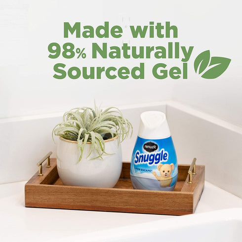 Renuzit Snuggle Solid Gel Air Freshener, Superfresh Original Scent, 7 Oz, 12Count