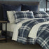 Nautica Home | Plush Euro Collection | Ultra Soft & Cozy Microsuede Decorative European Sham, Zipper Closure, Easy Care Machine Washable, 26" x 26", Navy