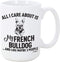 French Bulldog Mom Gifts Mugs For Christmas Women Men Dad Decor Lover Decorations Stuff I Love French Bulldog Coffee Accessories Talking Art Apparel Funny Birthday Gift Products Dog Coffee Cup Mugs