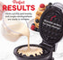 DASH DMW001SL Mini Maker for Individual Waffles, Hash Browns, Keto Chaffles with Easy to Clean, Non-Stick Surfaces, 4 Inch, Silver