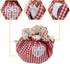 CEMGYIUK Tea Cosy,Creative Kitchen Tea Pot Dust Cover,Teapot Cozy Breakfast Warmer,Tea Pot Cover Insulation and Keep Warm,Tea Kettle Quilt for Home Kitchen Table Hotel Tea Party Restaurant (Red)