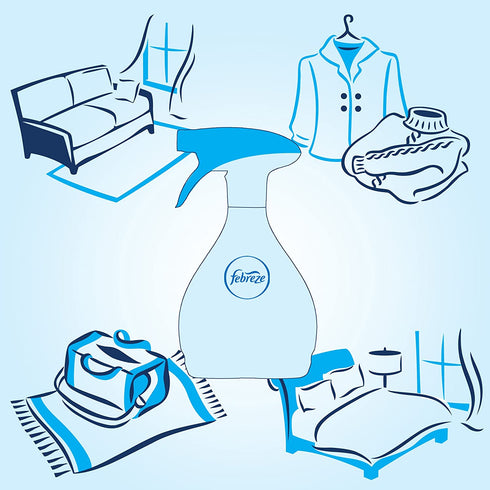 Febreze Fabric Refresher Free Air Freshener (1 Count, 800 Ml), 27 Ounce (Packaging May Vary)