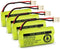 VANBOW BT183342/BT283342 2.4V 800mAh Ni-MH Battery Pack, Compatible with AT&T VTech Cordless Phone Batteries BT166342/BT266342 BT162342/BT262342 CS6709 CS6609 CS6509 CS6409 EL52100 EL50003 (Pack 4)
