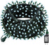 Dazzle Bright 300 LED Christmas String Lights, 100 FT Connectable Waterproof String Lights Green Wire with 8 Modes, Christmas Decorations for Indoor Outdoor Xmas Party Yard Garden (White)