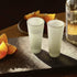 Frosted Shot Glasses, Tequila Shooter, Tall Heavy Base Frosty Glass, Mezcal Vodka and Liquor Mini Cups, 2 oz. Set of 8