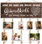 Grandma Gifts Nana Grandma Photo Holder, Gifts for Grandmother Grammy Present from Granddaughter and Grandson, Clips and Twine for Photo Hanging, Grandkids Photo Frame for The Best Grammy Ever Gifts