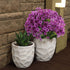 Artificial Flowers Outdoor, 20 Bundles Artificial Plants UV Resistant Fake Plants for Outdoors Outside Front Porch Window Box Hanging Planter Decoration(Purple)