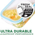 LocknLock Purely Better Glass Food Storage Container with Steam Vent Lid, Rectangle-68 oz, Clear