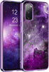 BENTOBEN Samsung S20 FE Case, Galaxy S20 FE 5G Case, Slim Fit Glow in The Dark Shockproof Protective Hybrid Hard PC Soft TPU Bumper Phone Cover for Samsung Galaxy S20 Fan Edition 2020, Purple Nebula