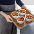 Sweese 501.001 Porcelain Souffle Dishes, Ramekins - 8 Ounce for Souffle, Creme Brulee and Ice Cream - Set of 6, White