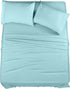 Utopia Bedding Full Bed Sheets Set - 4 Piece Bedding - Brushed Microfiber - Shrinkage and Fade Resistant - Easy Care (Full, Spa Blue)