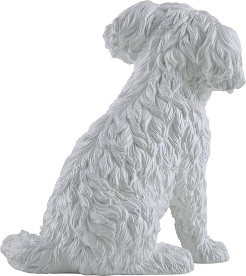 Boulevard East Concepts Maltese Breed Puppy Dog Collectible Figurine Statue