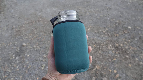 Masun Shine Mason jar Sleeve Wide, and regular mouth quart jars (multi color 4 pack)
