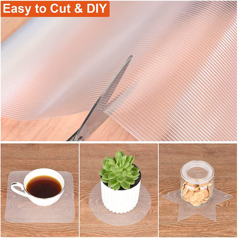 ANOAK Shelf Liner Cabinet Liner, Non Adhesive Drawer Liner, Washable 12 Inch x 20 FT(240 Inch) Waterproof Durable Non-Slip Shelf Liner for Kitchen, Drawer , Refrigerator