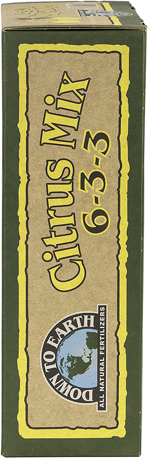 Down to Earth Organic Citrus Fertilizer Mix 6-3-3, 5 lb