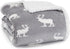 Eddie Bauer Ultra-Plush Collection Throw Blanket-Reversible Sherpa Fleece Cover, Soft & Cozy, Perfect for Bed or Couch, Elk Stance Grey