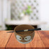 Brown Owl Noodle Bowl with Chopstick Holder for Ramen Soup or Pho, Cute Kitchen Accessory for Girls, 5 Inches