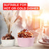 Mueller Mixing Bowls, 4-Piece Nesting Bowls Set, Food Prep Bowls, European Made, Microwave and Dishwasher Safe Mixing Bowl Set