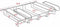 Ybmhome Under The Shelf Mug Cups Wine Glasses Metal Storage Hanging Holder Rack, for Kitchen Pantry Cupboard Chrome 2213 (1)