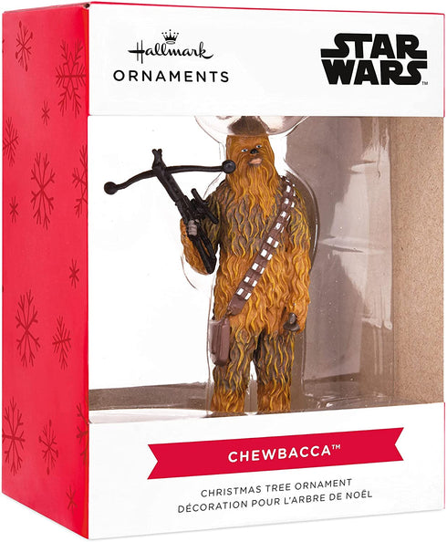 Hallmark Star Wars Chewbacca with Bowcaster Christmas Ornament