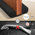 Holikme Twin Door Draft Stopper Weather Stripping Window Breeze Blocker Adjustable Door Sweeps 34inch ?Black